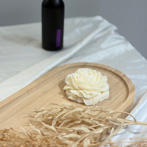 Bougie Pivoine blanche